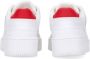 MoEa Eco Lage Appel Sneaker Rood Wit White Heren - Thumbnail 8