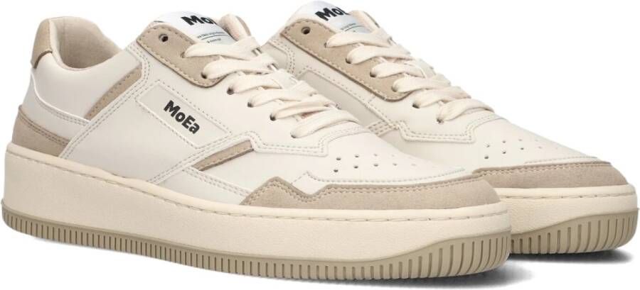 MoEa Lage Beige Sneakers voor Dames Beige Dames