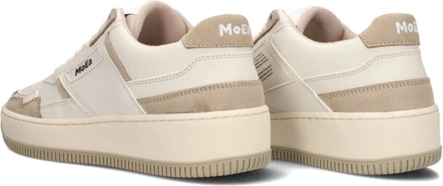 MoEa Lage Beige Sneakers voor Dames Beige Dames