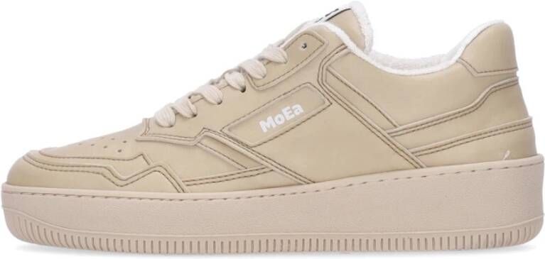 MoEa maïsleer sneakers Beige Heren