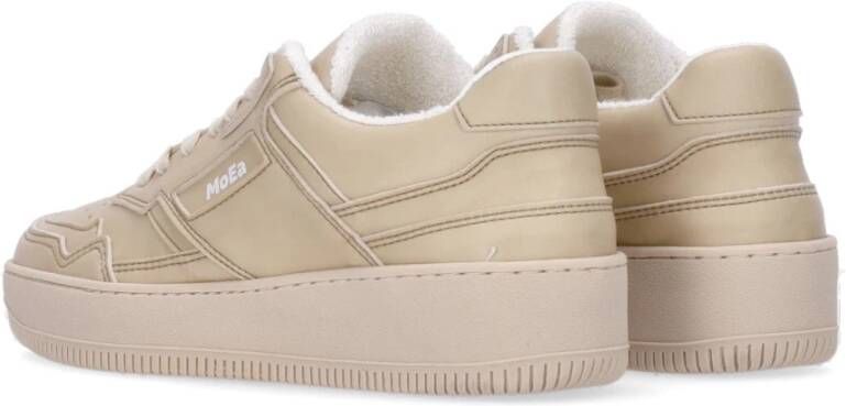 MoEa maïsleer sneakers Beige Heren