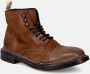 Moma Bruin leren veterschoen Brown Heren - Thumbnail 2