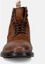 Moma Bruin leren veterschoen Brown Heren - Thumbnail 3