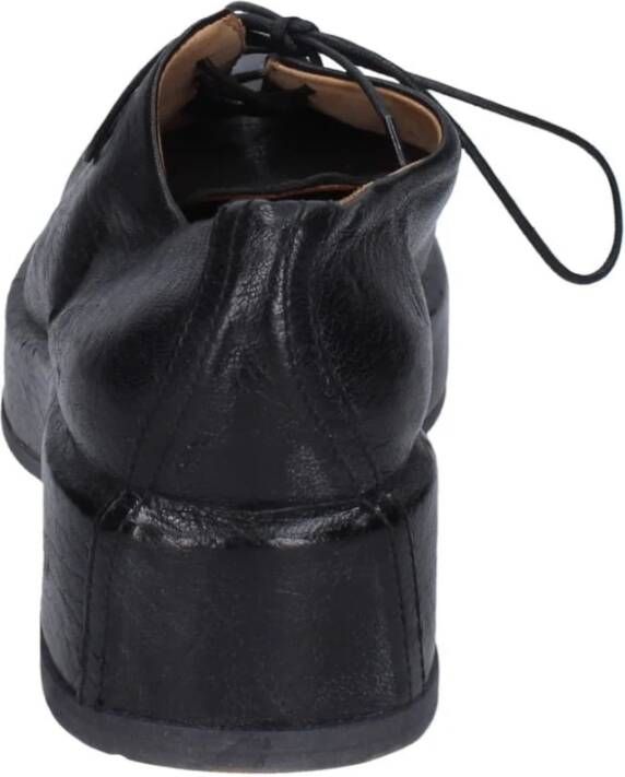 Moma Elegante Leren Damesschoenen Black Dames