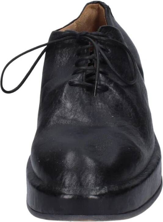 Moma Elegante Leren Damesschoenen Black Dames