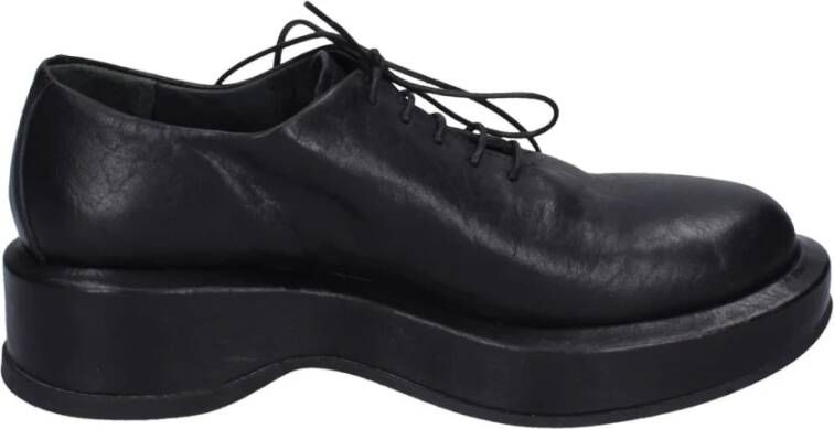 Moma Elegante Leren Damesschoenen Black Dames