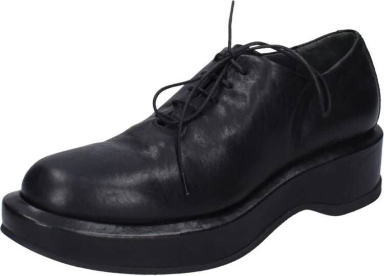 Moma Elegante Leren Damesschoenen Black Dames