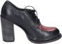 Moma Elegante Leren Damesschoenen Black Dames - Thumbnail 3