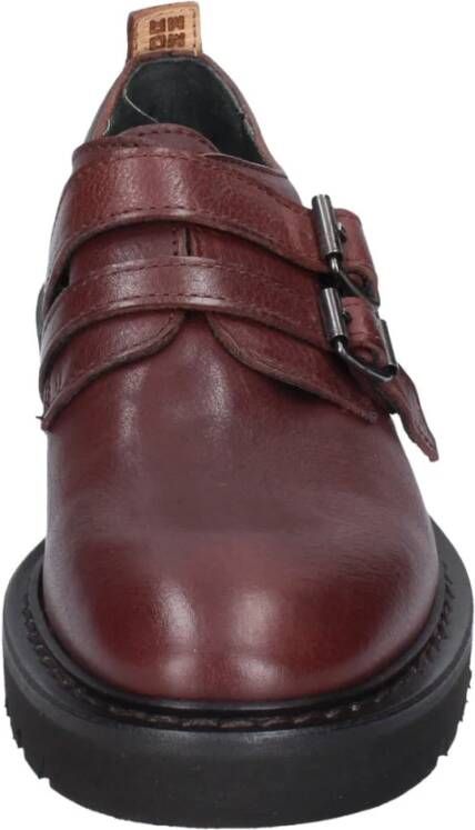 Moma Elegante Leren Damesschoenen Brown Dames