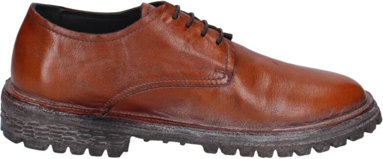 Moma Elegante Leren Damesschoenen Brown Dames