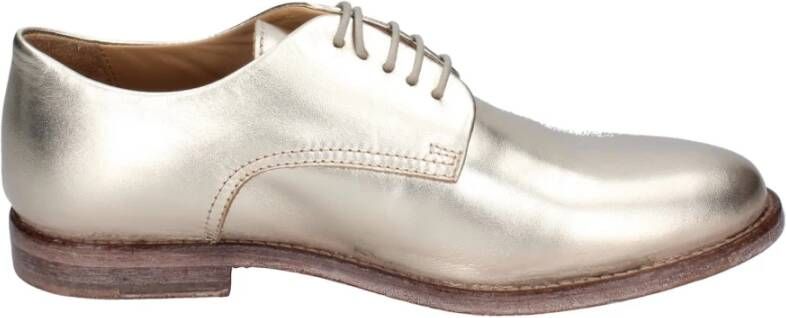 Moma Elegante Leren Damesschoenen Gray Dames