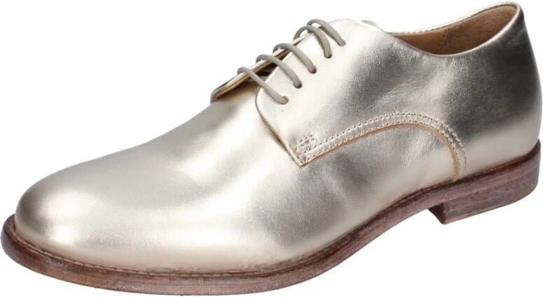 Moma Elegante Leren Damesschoenen Gray Dames