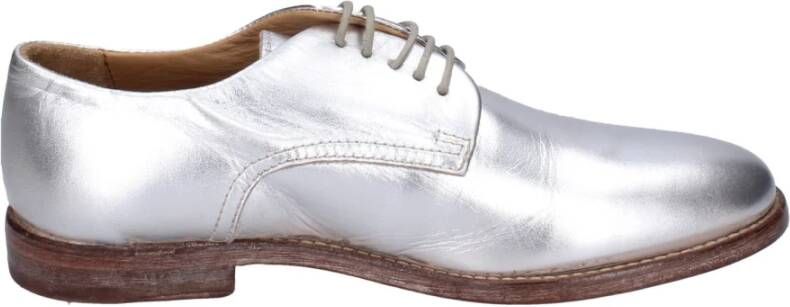 Moma Elegante Leren Damesschoenen Gray Dames