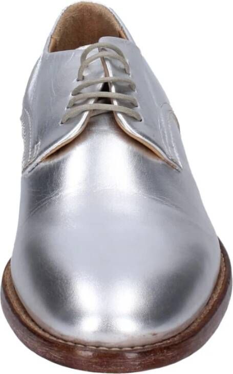 Moma Elegante Leren Damesschoenen Gray Dames