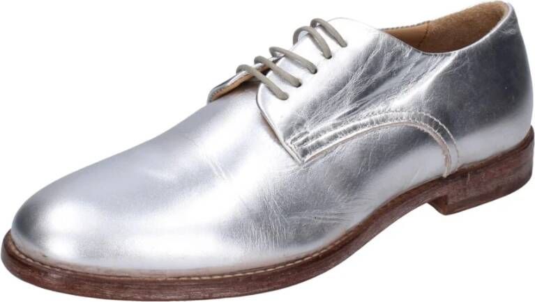 Moma Elegante Leren Damesschoenen Gray Dames