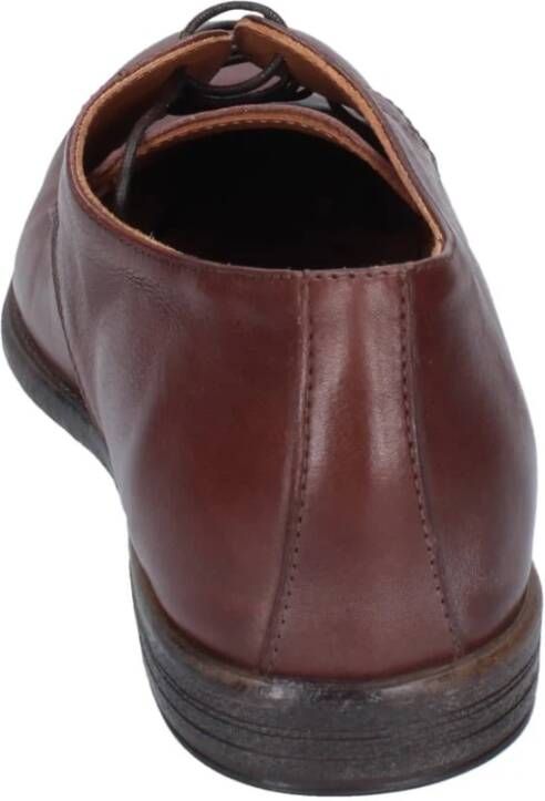 Moma Elegante Leren Herenschoenen Brown Heren