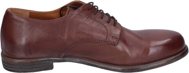 Moma Elegante Leren Herenschoenen Brown Heren