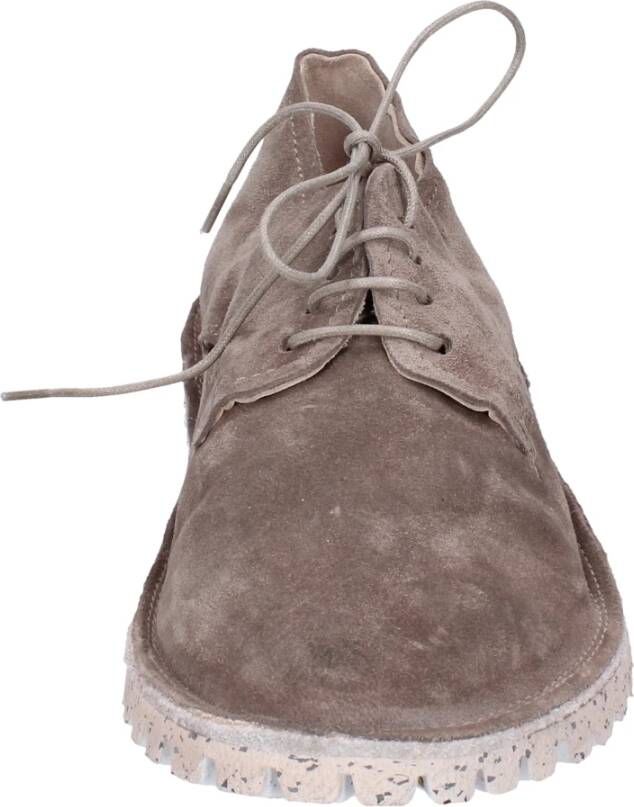 Moma Elegante Suède Damesschoenen Beige Dames