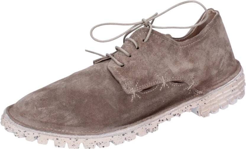 Moma Elegante Suède Damesschoenen Beige Dames