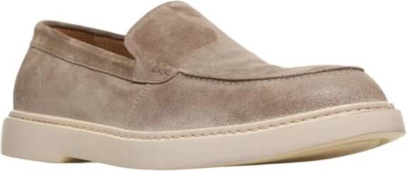 Moma Grijze Suède Loafer Gray Heren