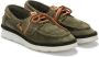 Moma Groene Suede Yacht Mocassin Green Heren - Thumbnail 2