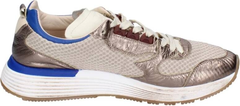 Moma Heren Textiel Sneakers Beige Heren