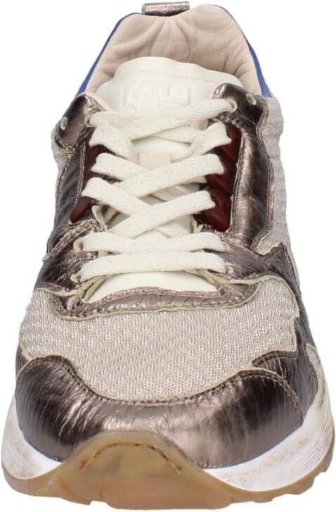 Moma Heren Textiel Sneakers Beige Heren