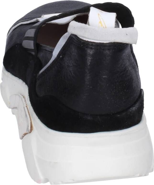 Moma Leren Dames Sneakers Black Dames