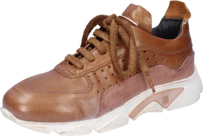 Moma Leren Dames Sneakers Brown Dames