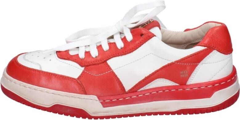 Moma Leren Dames Sneakers White Dames