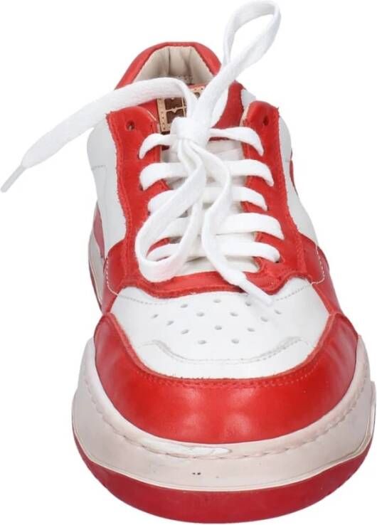 Moma Leren Dames Sneakers White Dames