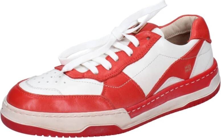 Moma Leren Dames Sneakers White Dames