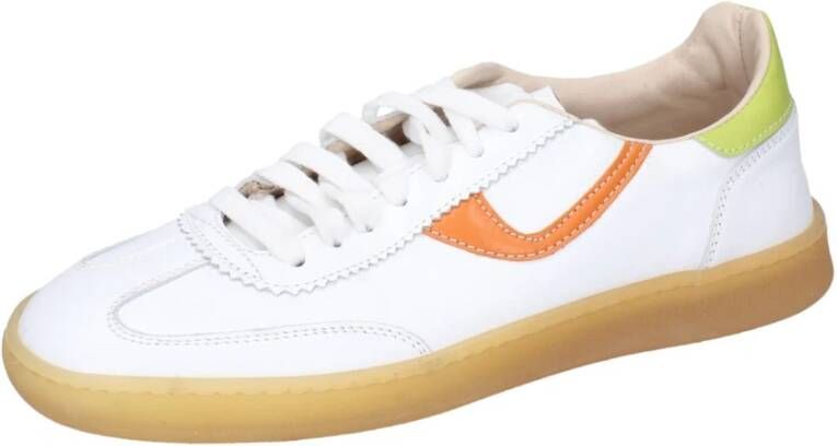 Moma Leren Dames Sneakers White Dames