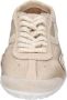 Moma Leren Damessneakers Beige Dames - Thumbnail 4