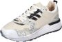 Moma Leren Damessneakers Beige Dames - Thumbnail 5