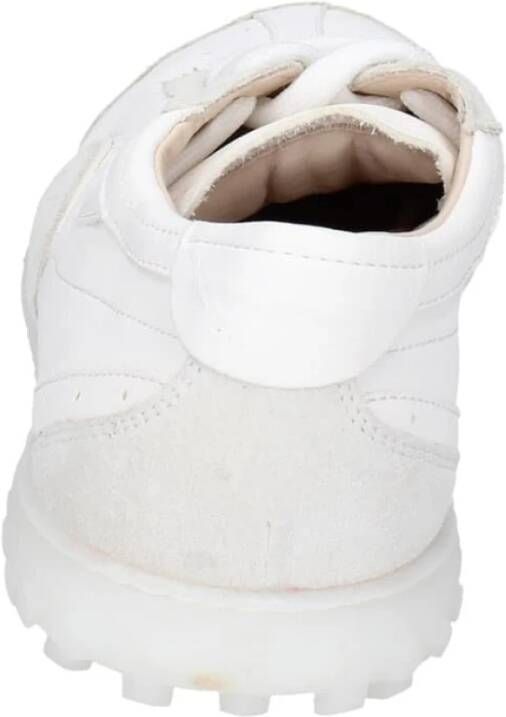 Moma Leren Damessneakers White Dames