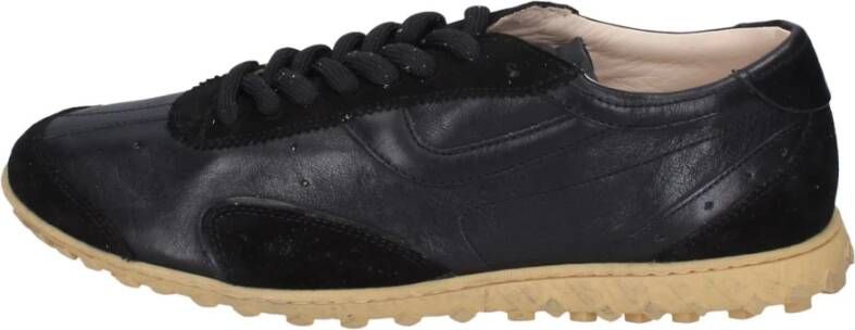 Moma Leren Heren Sneakers Black Heren