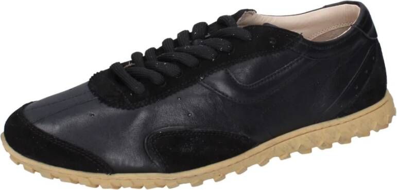 Moma Leren Heren Sneakers Black Heren