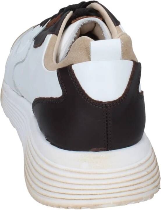 Moma Leren Heren Sneakers White Heren