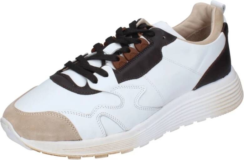 Moma Leren Heren Sneakers White Heren