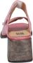 Moma Leren sandalen voor vrouwen Pink Dames - Thumbnail 2