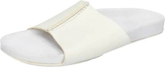 Moma Leren sandalen voor vrouwen White Dames