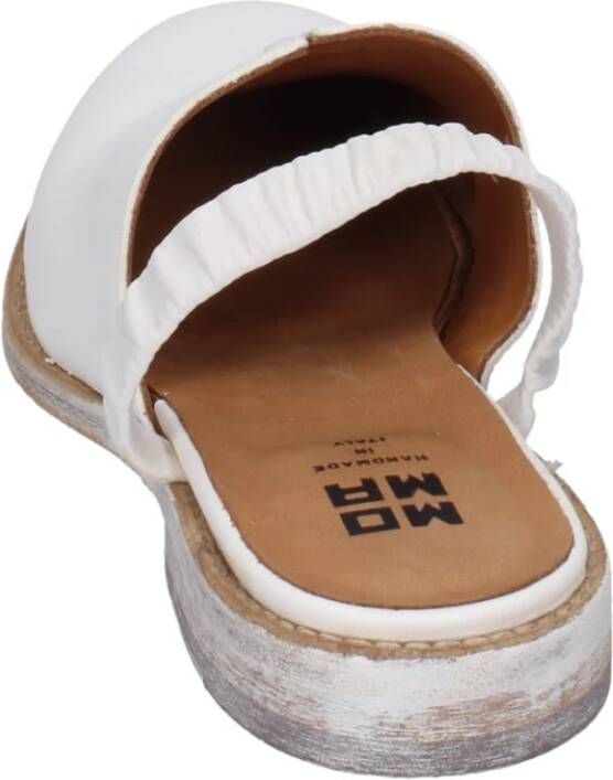 Moma Leren sandalen voor vrouwen White Dames