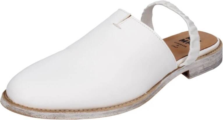 Moma Leren sandalen voor vrouwen White Dames