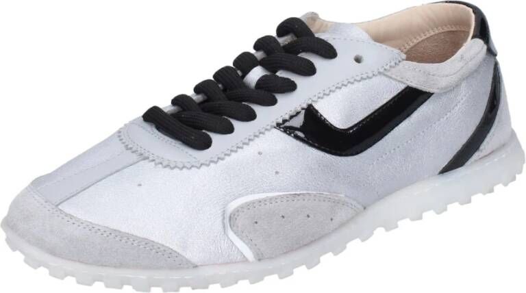 Moma Leren Sneakers voor Vrouwen Gray Dames