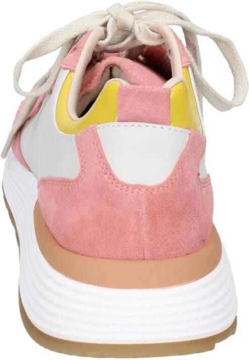 Moma Leren Sneakers voor Vrouwen Pink Dames