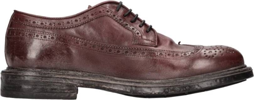 Moma Platte schoenen Bordeaux Red Heren