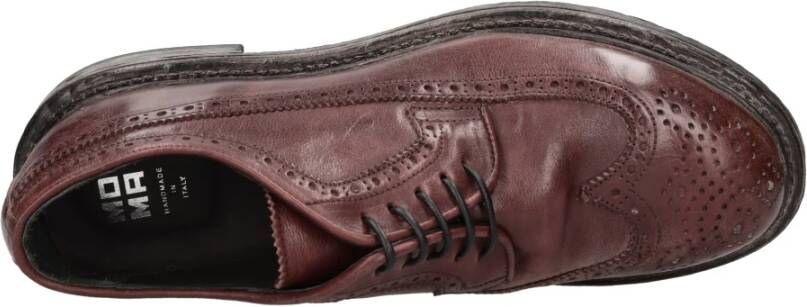 Moma Platte schoenen Bordeaux Red Heren