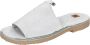 Moma Suede Dames Sandalen White Dames - Thumbnail 5