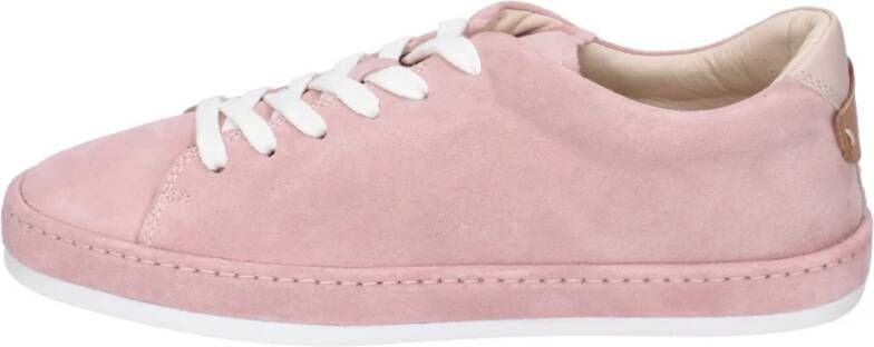 Moma Suede Damessneakers Pink Dames